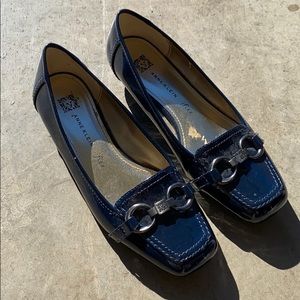 Anne Klein slip on mules